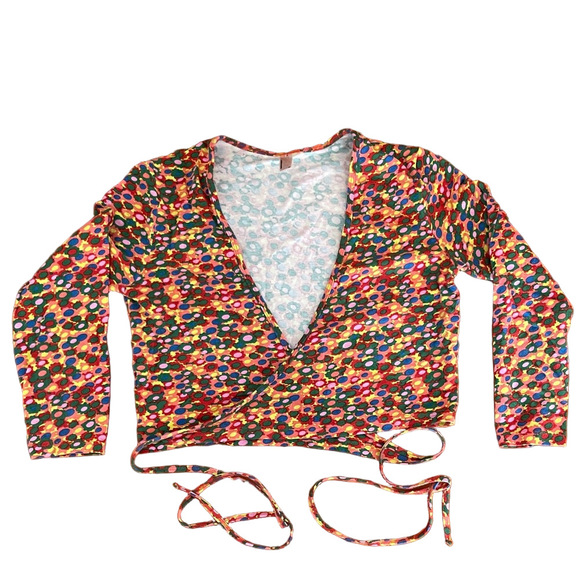 American Apparel Tops - American Apparel Multicolor Floral Top